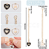 2 Sets Alloy Enamel Cup Pendant Decorations HJEW-SC0001-56W-2