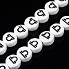 Handmade Porcelain Ceramic Beads Strands PORC-S502-032K-1