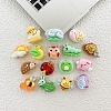 Insect Theme Opaque Resin Cabochons CRES-I046-12-1