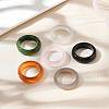 Natural Agate Rings X-RJEW-S042-04-B-3