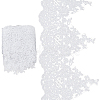 3.3Yards Polyester Lace Triming Ribbons SRIB-GF0001-57A-7