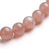 Natural Sunstone Stretch Bracelets LS-BJEW-E373-6mm-13-2