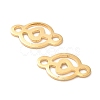 Brass Connector Charms KK-F907-10G-2