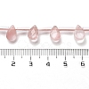 Cherry Quartz Glass Beads Strands G-Q167-A02-02-4