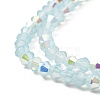 Baking Paint Glass Beads Strands DGLA-F029-J2mm-A07-3