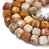Natural Crazy Agate Beads Strands G-F797-A22-01-4