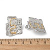 304 Stainless Steel Stud Earrings for Women STAS-Z117-02GP-5