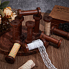 Wooden Empty Spools for Wire WOOD-WH0029-147-4