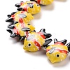 Handmade Porcelain Beads PORC-G002-54A-2