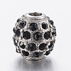 304 Stainless Steel Rhinestone Beads STAS-F150-025AS-01-1