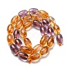 Natural Ametrine Beads Strands G-L610-C03-03-3