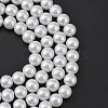Glass Pearl Beads Strands HY-10D-B01-1-3