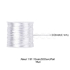 30M Nylon Satin Rattail Cords NWIR-YW0001-04-01-4