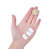 White Rectangle Jewelry Price Tags TOOL-C003-02-4