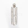 Alloy Diffuser Locket Pendants PALLOY-S062-35P-2