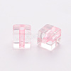 Transparent Acrylic Beads TACR-S154-12A-20-2