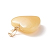 Spray Painted Glass Pendants GLAA-N035-016-A05-4