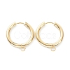 201 Stainless Steel Huggie Hoop Earring Findings STAS-P283-01J-G-1