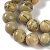 Natural Verdite Stone Beads Strands G-P530-B07-03-4