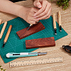Unfinished Sandalwood for Knife Handle Crafts WOOD-WH0036-07-4