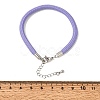 Braided Round Polyester Cord Bracelet Makings FB-CBAEDA0-01P-33-3