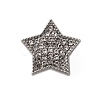 1-Hole Alloy Buttons FIND-WH0143-03P-1