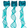 3 Rolls Polyester Organza Ribbons SRIB-TA0001-25-2