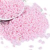 Opaque Colours Luster Glass Seed Beads SEED-K010-04G-1