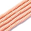 Handmade Polymer Clay Beads Strands X-CLAY-N008-008-35-2