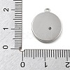 Brass Micro Pave Cubic Zirconia Pendants KK-D283-32P-02-3