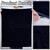 Rectangle Polyester Jewelry Packaging Bags with Alloy Zipper ABAG-WH0061-05A-01-3