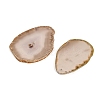 Dyed & Heated Natural Agate Slice Big Pendants GG-CBAAF67-02E-2