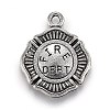 Tibetan Style Alloy Pendants X-PALLOY-H190-03AS-1