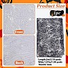 Halloween Spider & Spider Web Polyester Gauze Fabric AJEW-WH0314-677B-2