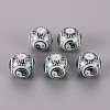 Electroplate Glass Beads LS-X-EGLA-Q123-012G-3