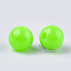 Opaque Plastic Beads KY-T005-6mm-609-2
