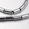Electroplate Non-magnetic Synthetic Hematite Bead Strands G-F300-37C-01-1