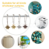 AHADEMAKER DIY Bathroom Bees Shower Curtain Rings Kit DIY-GA0003-88-4