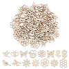 150Pcs Unfinished Wood Cutouts DIY-GO0002-73-1