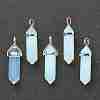 Opalite Pointed Pendants G-M378-01P-A24-1