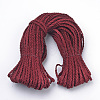 Braided Faux Suede Cord X-LW-Q008-2.7mm-1048-2