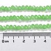 Baking Paint Imitation Jade Glass Bead Strands DGLA-A034-J4MM-A9-4