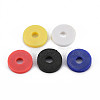 5 Colors Handmade Polymer Clay Beads CLAY-N011-032-32-3