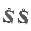 304 Stainless Steel Charms STAS-H112-S-EB-1
