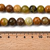 Natural Green Opal Beads Strands G-K245-A17-A05-01-4