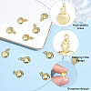 12Pcs Brass Pendants KK-BBC0025-52-6