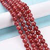 Natural Persian Jade Beads Strands G-D434-8mm-08-1