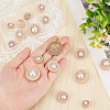 3 Style Alloy Rhinestone Shank Buttons FIND-GF0004-71LG-3