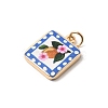 Printed Brass Pendants KK-H253-05A-G02-2
