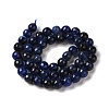 Dyed & Heated Natural Dragon Veins Agate Beads Strands G-P539-A01-11-3